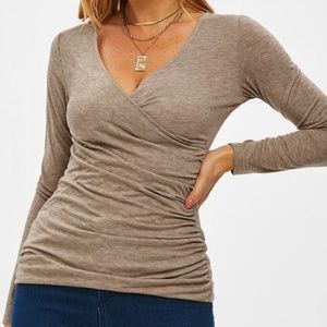 NWT ELAN Cross Front Basic | Neutral | Small | Brand: Elan |